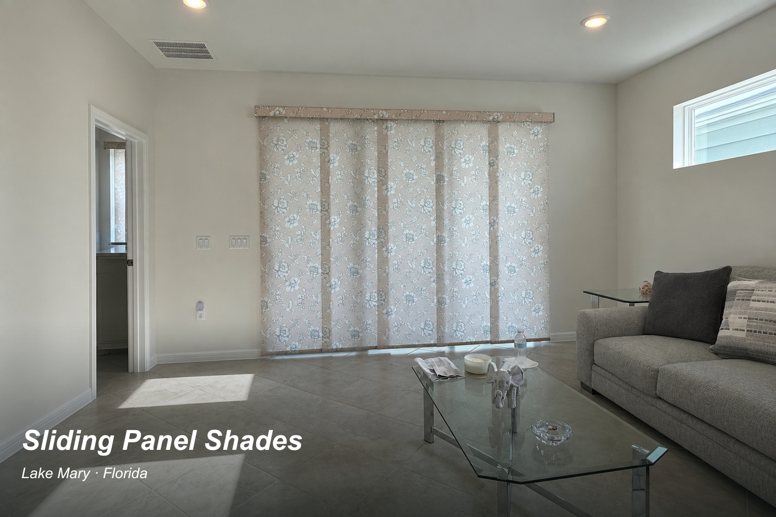 08 Sliding Panel Shades
